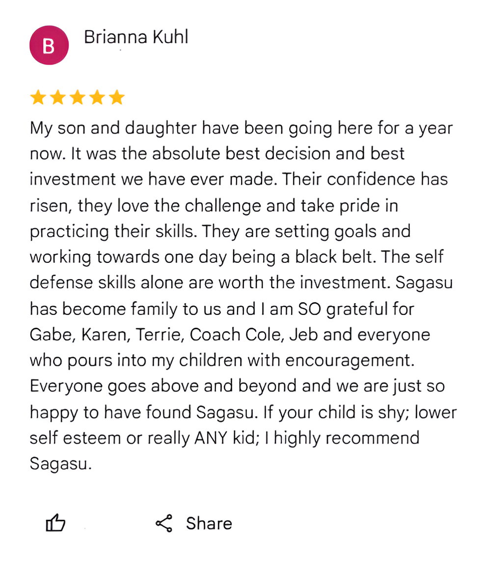 Adult Martial Arts Classes | Sagasu Family Martial Arts